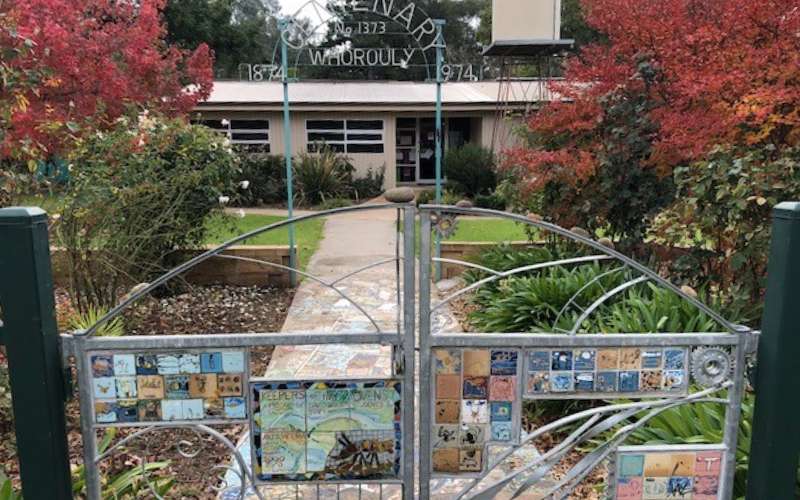 Whorouly Prinary School Front Gate